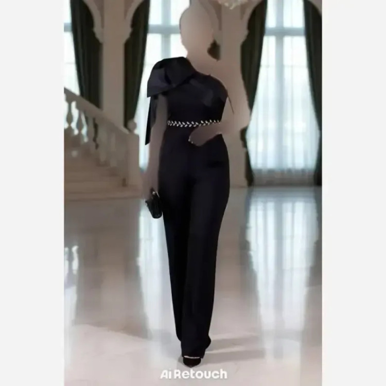 اورال مجلسی زنانه مدل دلسو قواصی و ساتن سنگ دوزی شده