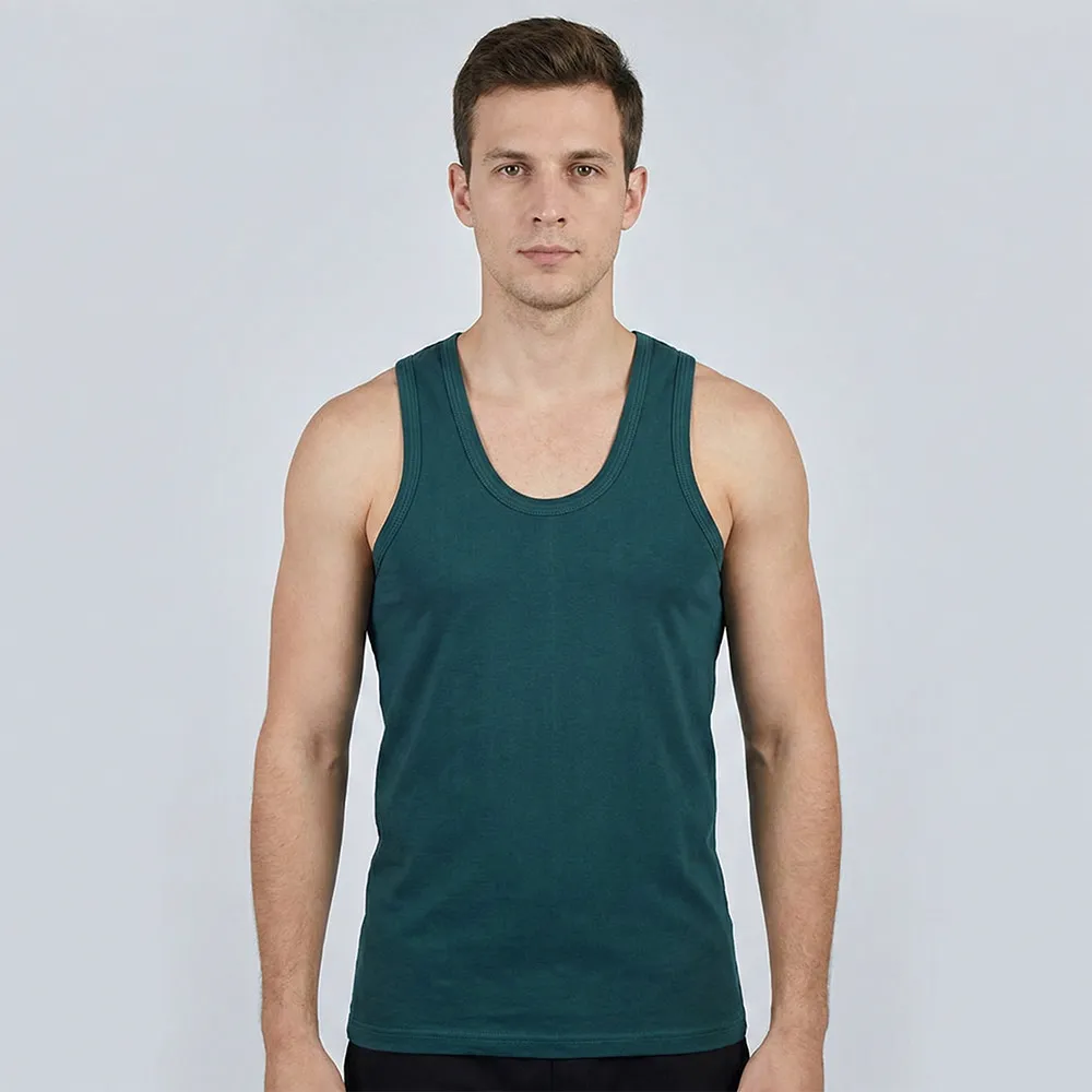 زیرپوش مردانه رکابی مارک تینا رنگ کله غازی